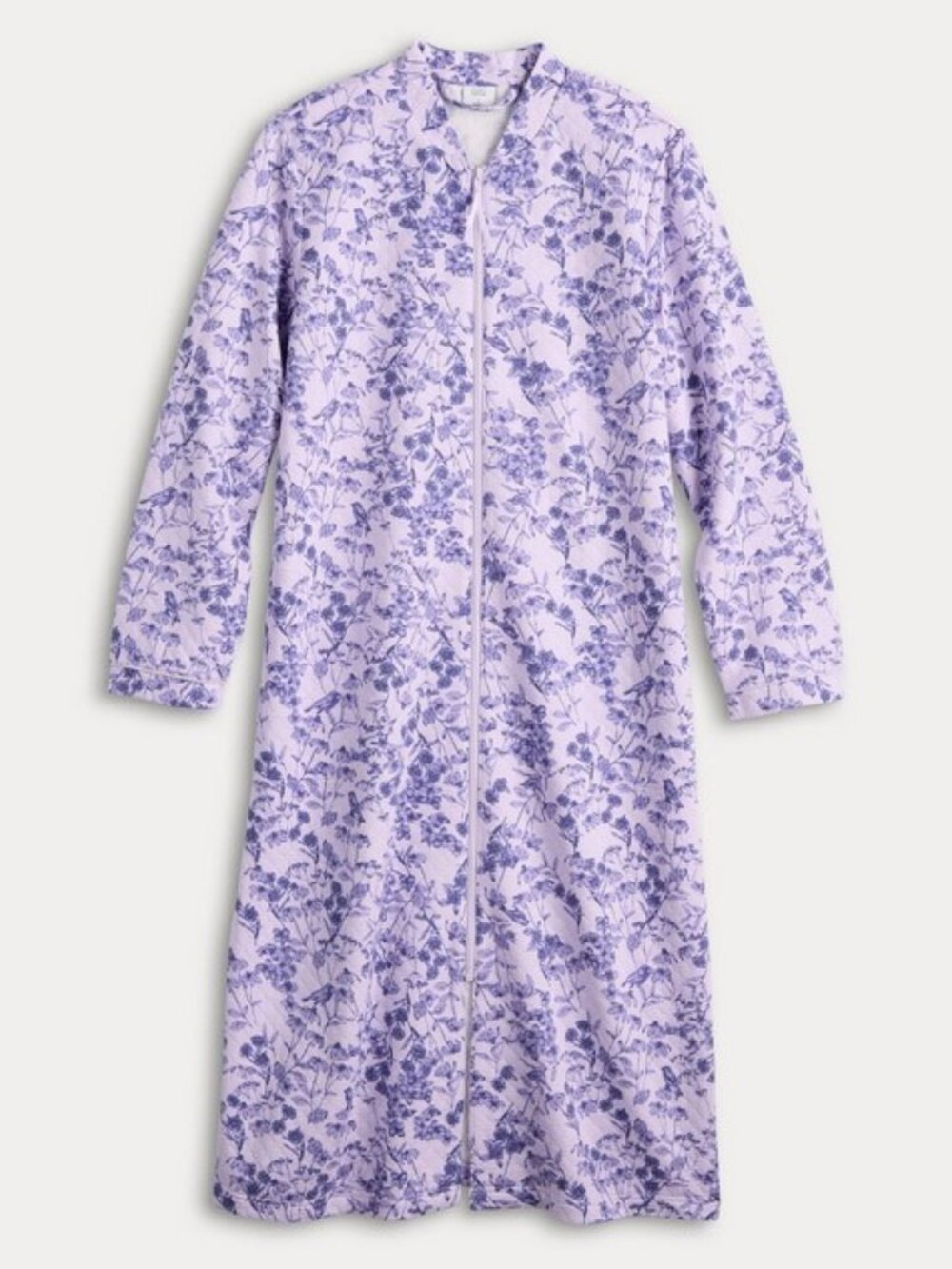 Croft & Barrow Quilted Zip Robe MP - Picture 4 of 8
